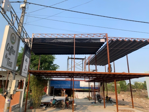 Thi công quán cafe