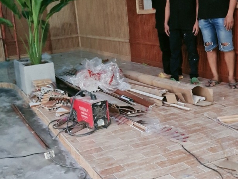 Thi công quán cafe