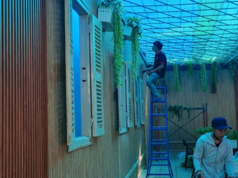 Thi công quán cafe