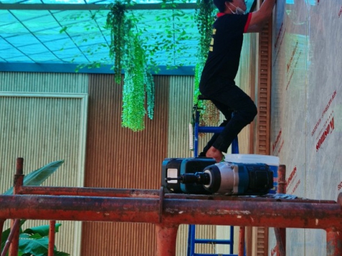 Thi công quán cafe