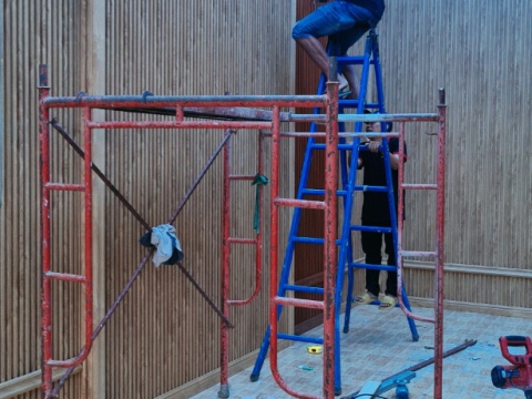 Thi công quán cafe