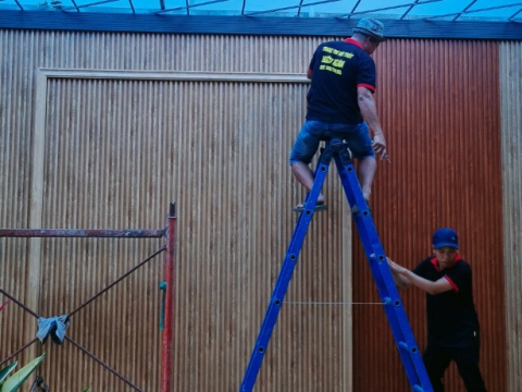 Thi công quán cafe