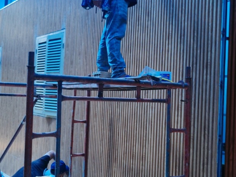 Thi công quán cafe