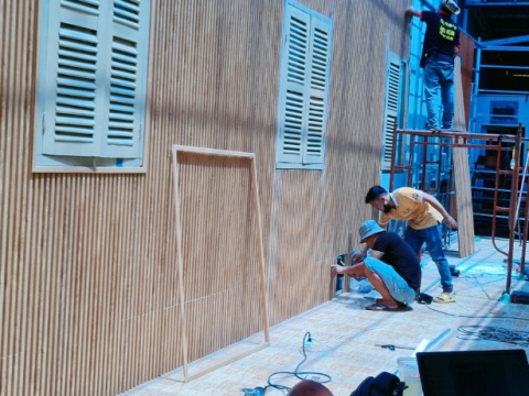 Thi công quán cafe