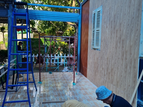 Thi công quán cafe