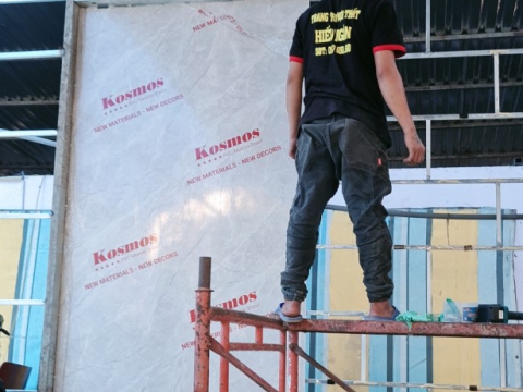 Thi công quán cafe