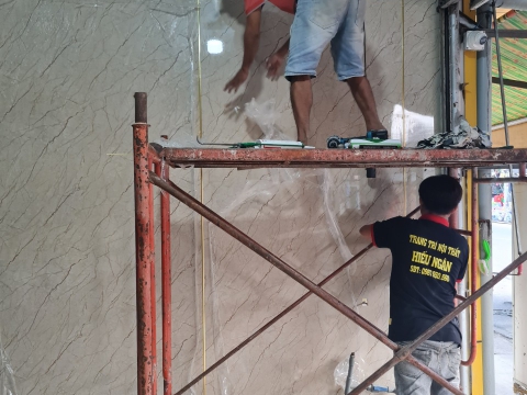 Thi công quán cafe