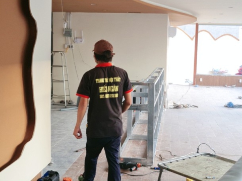 Thi công quán cafe