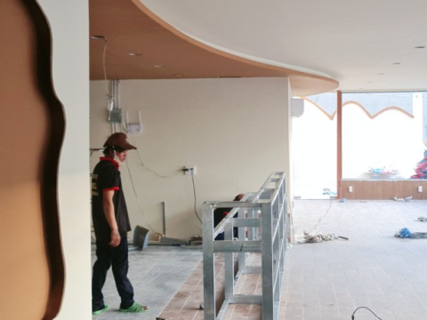 Thi công quán cafe