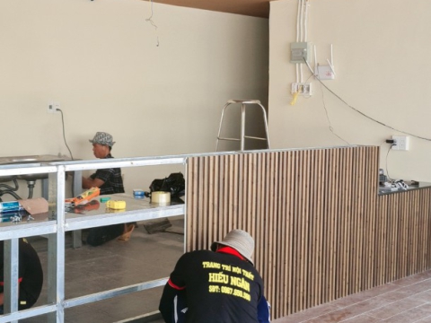 Thi công quán cafe