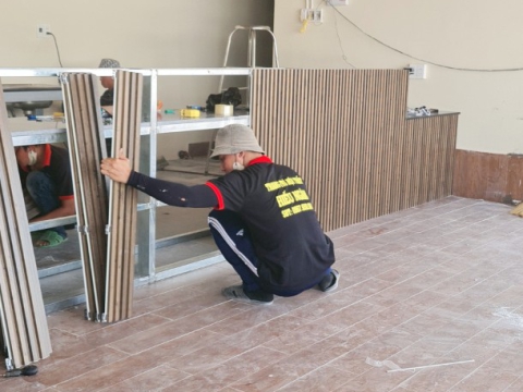 Thi công quán cafe