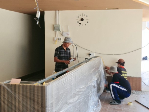 Thi công quán cafe