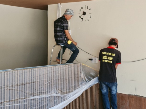 Thi công quán cafe