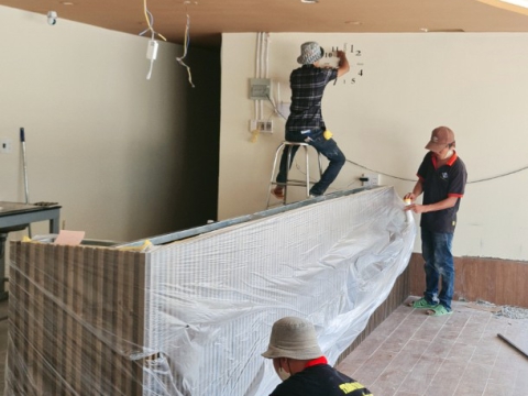 Thi công quán cafe