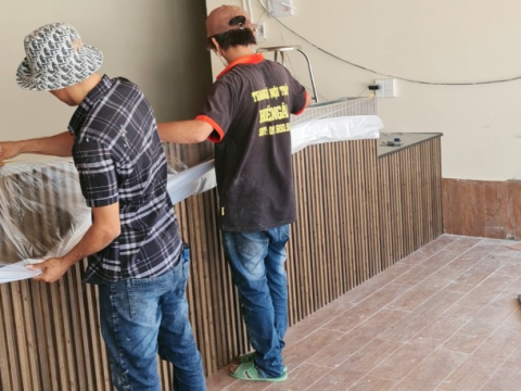 Thi công quán cafe