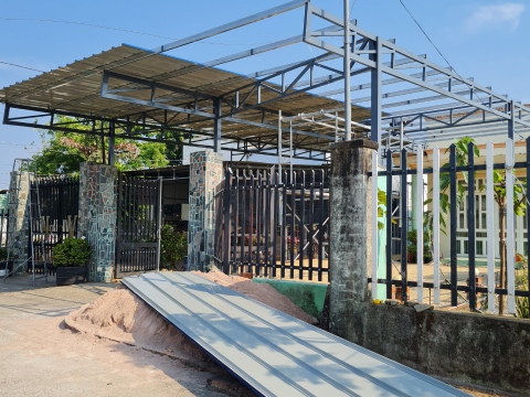 Thi công nhà tiền chế