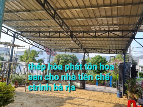 Thi công nhà tiền chế