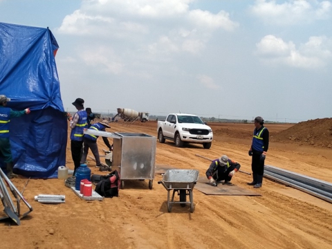 Thi công Cảng hàng không quốc tế Long Thành