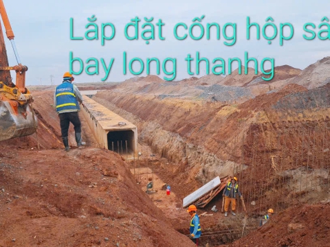 Thi công Cảng hàng không quốc tế Long Thành
