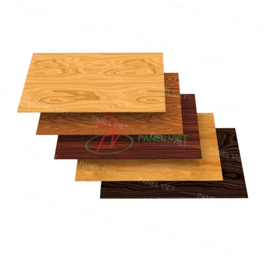 Tấm Panel Màu Vân Gỗ