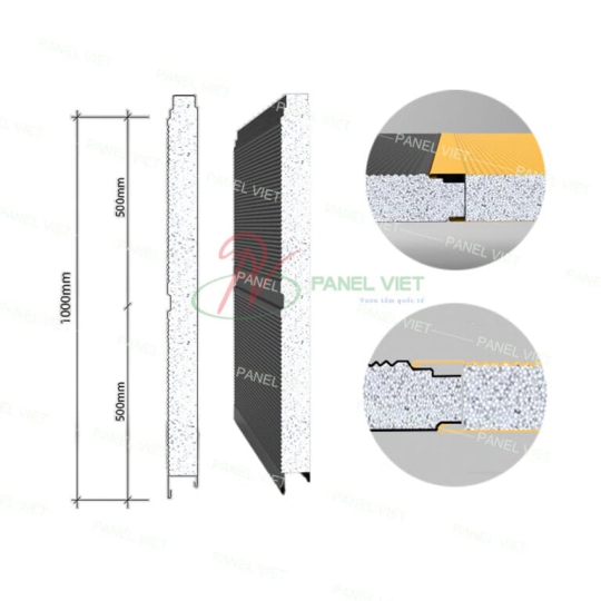 Tấm Vách Bao Panel EPS